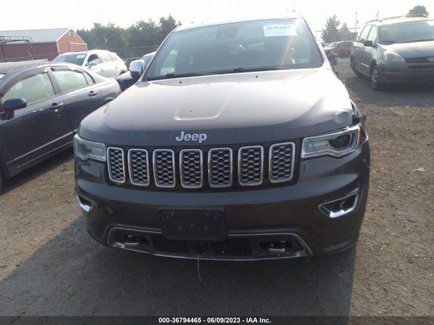 2017 JEEP GRAND CHEROKEE OVERLAND - 1C4RJFCT6HC942416