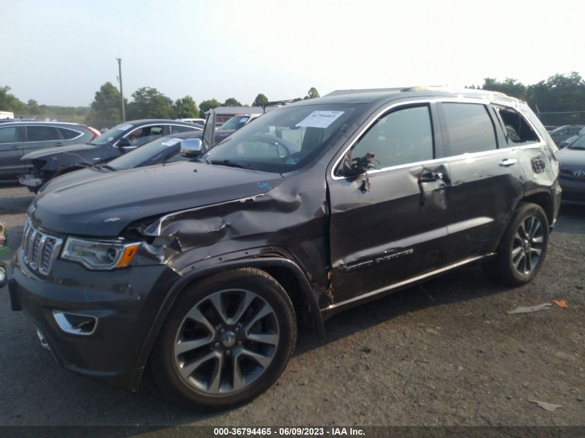 2017 JEEP GRAND CHEROKEE OVERLAND - 1C4RJFCT6HC942416