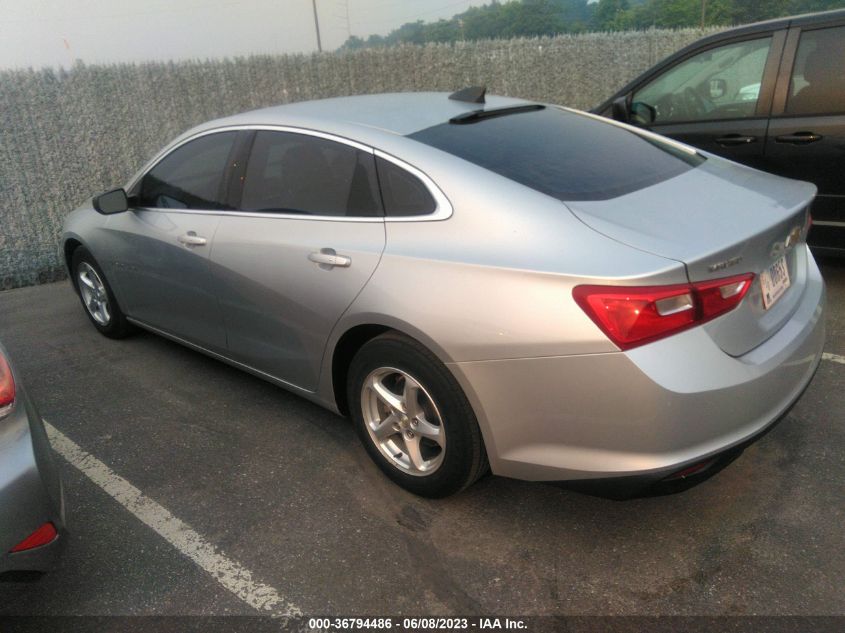 2016 CHEVROLET MALIBU LS - 1G1ZC5ST4GF222964