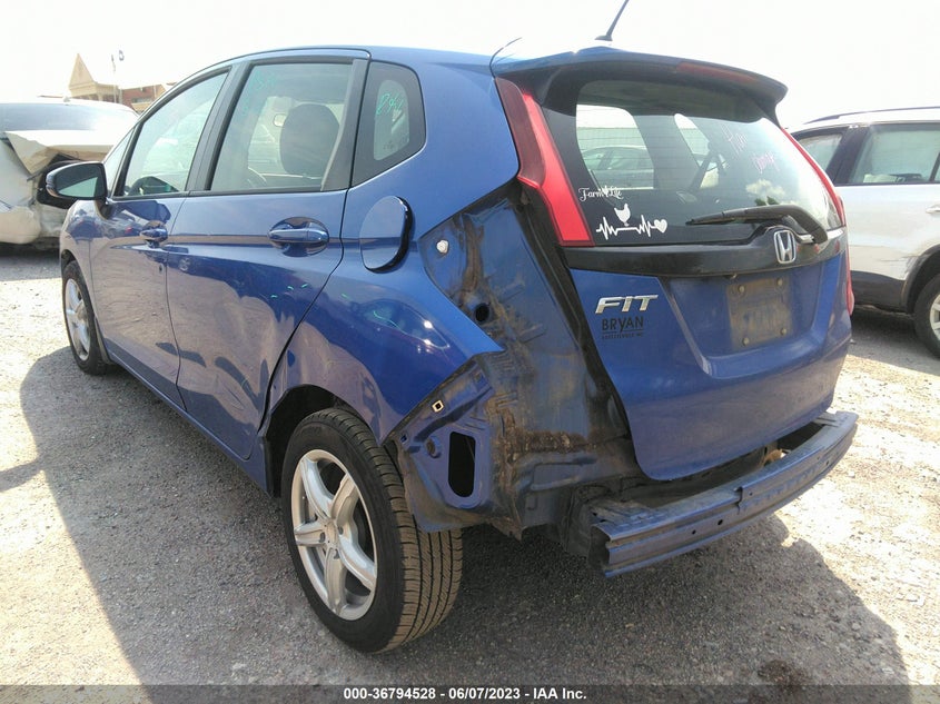 VIN 3HGGK5H42JM702284 2018 HONDA FIT LX