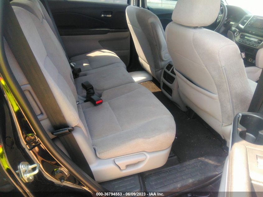 2020 HONDA PILOT LX - 5FNYF5H15LB009083