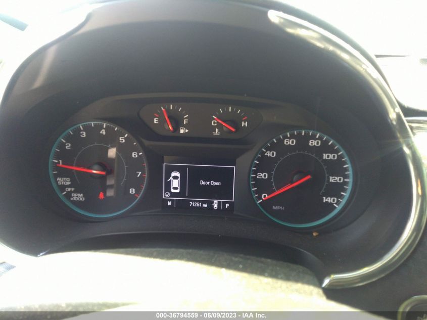 2019 CHEVROLET MALIBU LT - 1G1ZD5ST8KF137471