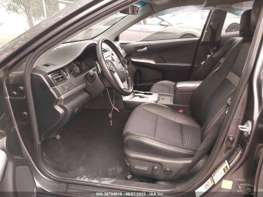 2013 TOYOTA CAMRY L/LE/SE/XLE - 4T1BF1FK3DU254477