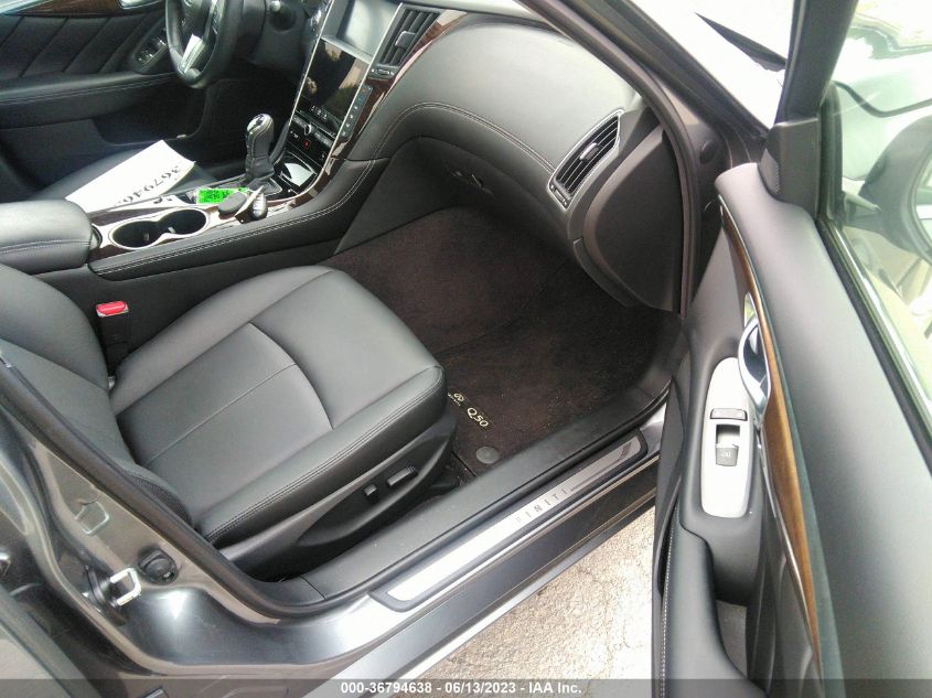 2018 INFINITI Q50 3.0T LUXE - JN1EV7AR6JM445501