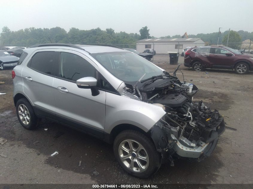 2019 FORD ECOSPORT SE - MAJ6S3GL0KC266972