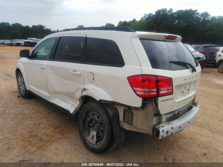VIN 3C4PDCABXJT533823 2018 DODGE JOURNEY SE