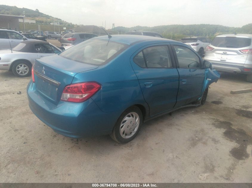 2020 MITSUBISHI MIRAGE G4 ES - ML32F3FJ8LHF04638