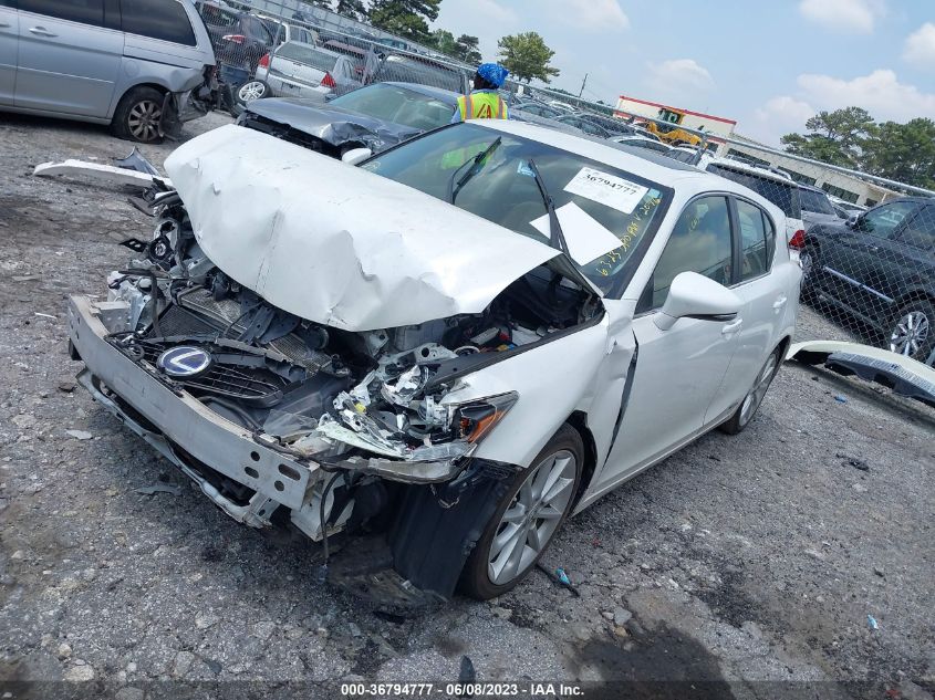 2013 LEXUS CT 200H HYBRID - JTHKD5BH3D2132076