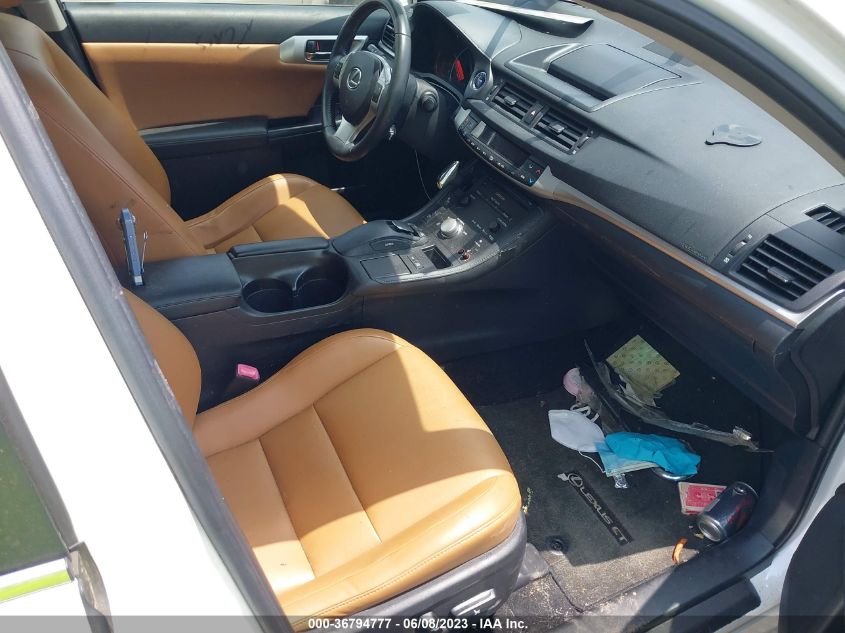 2013 LEXUS CT 200H HYBRID - JTHKD5BH3D2132076