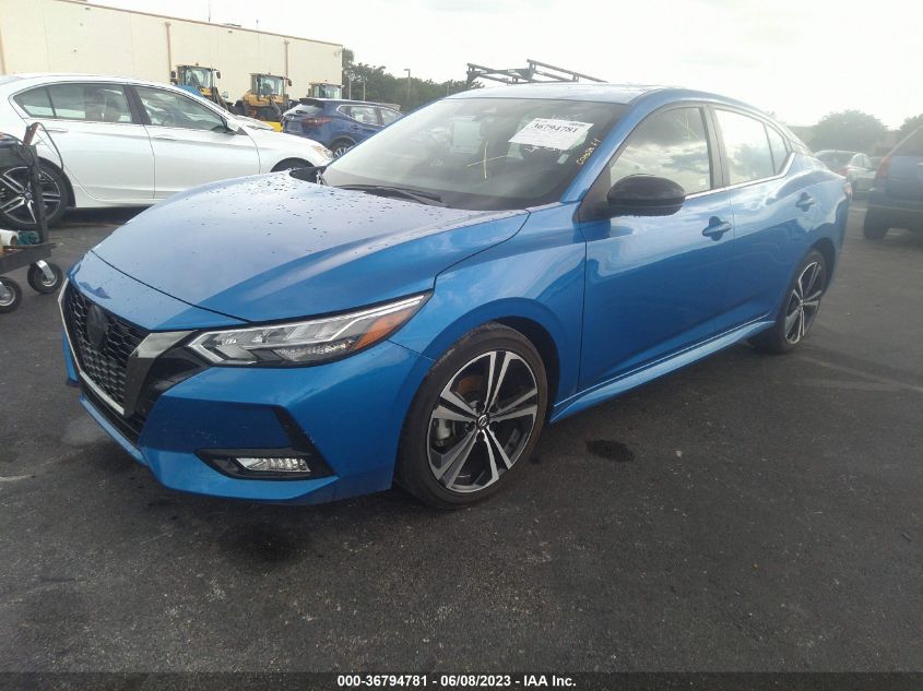2022 NISSAN SENTRA SR - 3N1AB8DV1NY304828