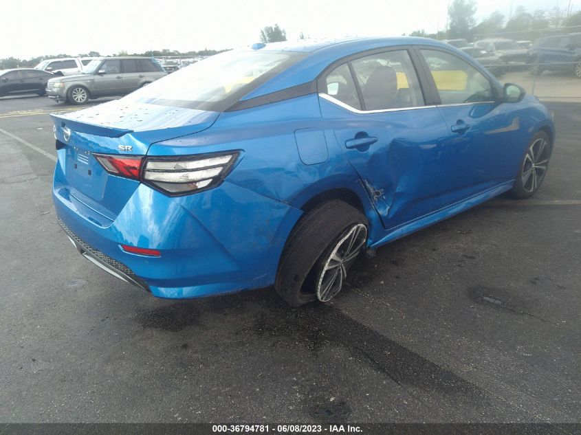 2022 NISSAN SENTRA SR - 3N1AB8DV1NY304828