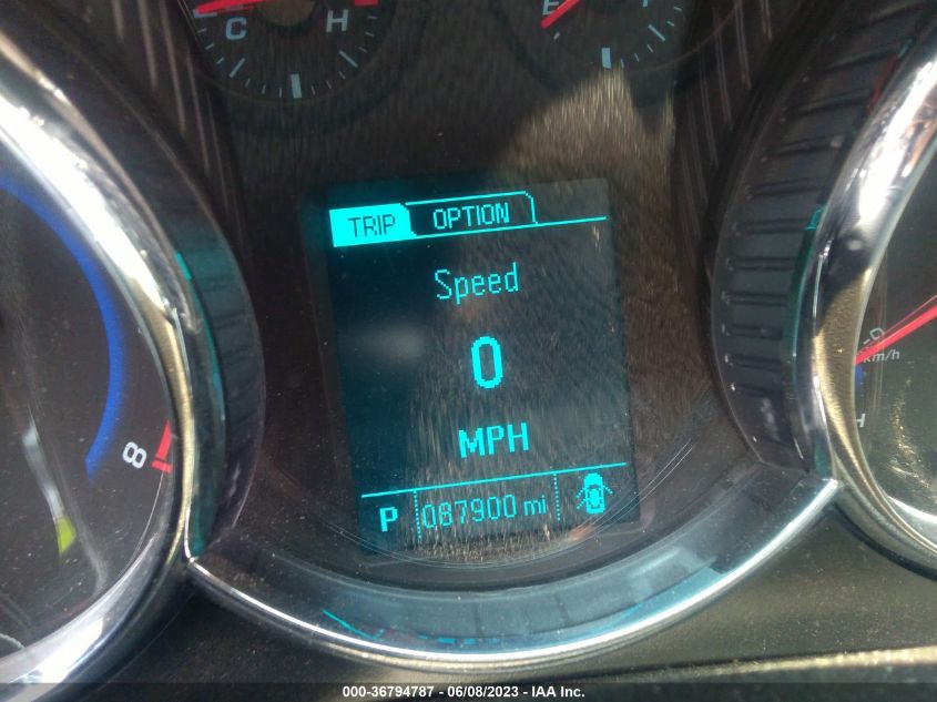 2015 CHEVROLET CRUZE LT - 1G1PC5SB0F7221687
