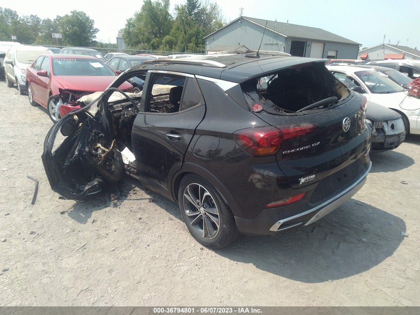 VIN KL4MMFSL1MB086391 2021 BUICK ENCORE GX ESSENCE