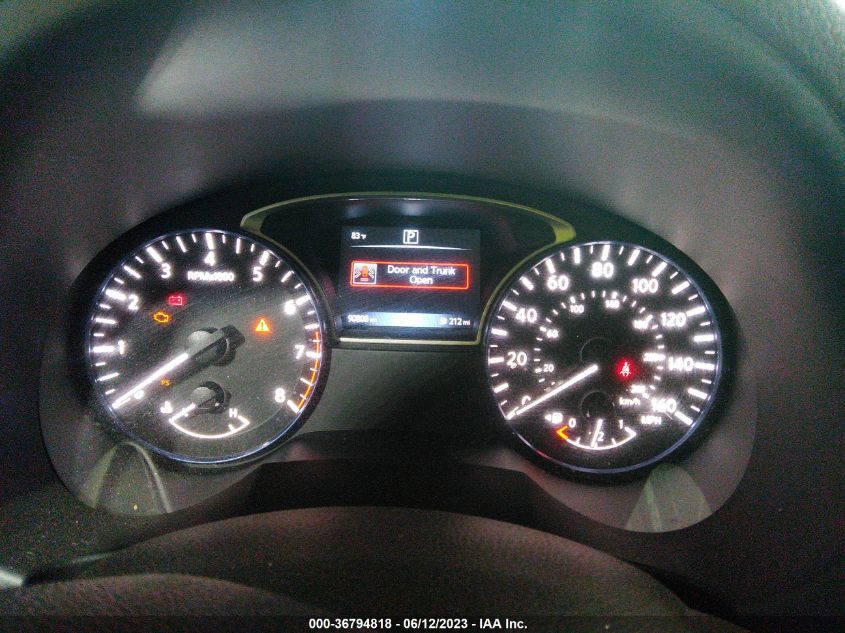 2017 NISSAN ALTIMA 2.5 SR - 1N4AL3AP5HC497281
