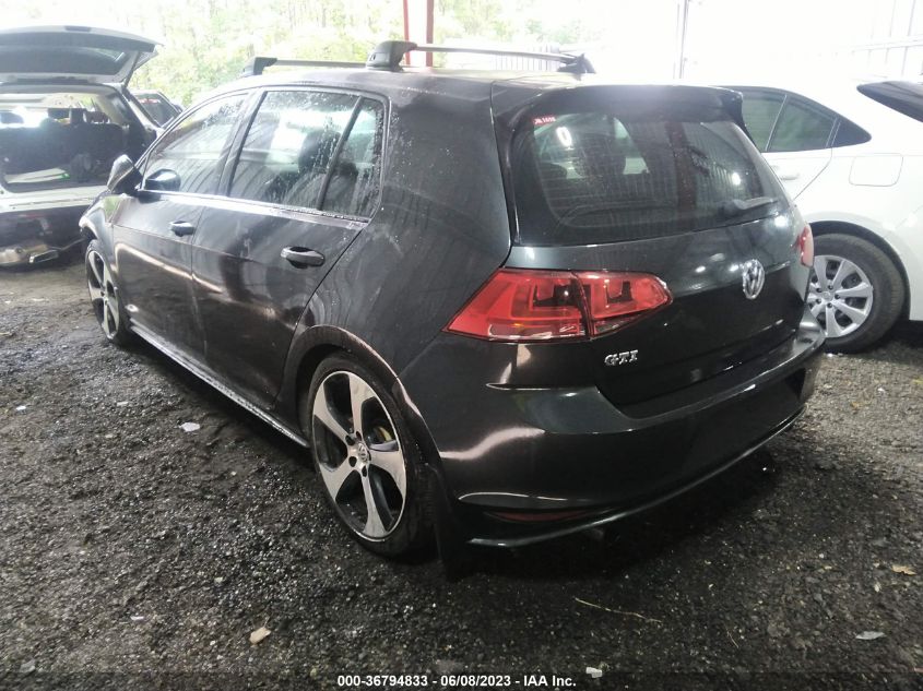 2015 VOLKSWAGEN GOLF GTI S - 3VW5T7AU4FM016938