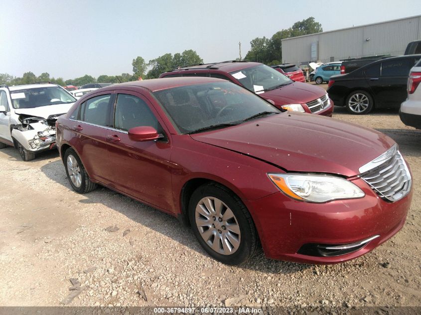 2013 CHRYSLER 200 LX - 1C3CCBAB4DN641116