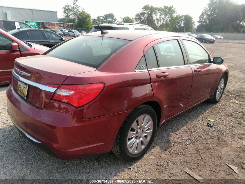 2013 CHRYSLER 200 LX - 1C3CCBAB4DN641116