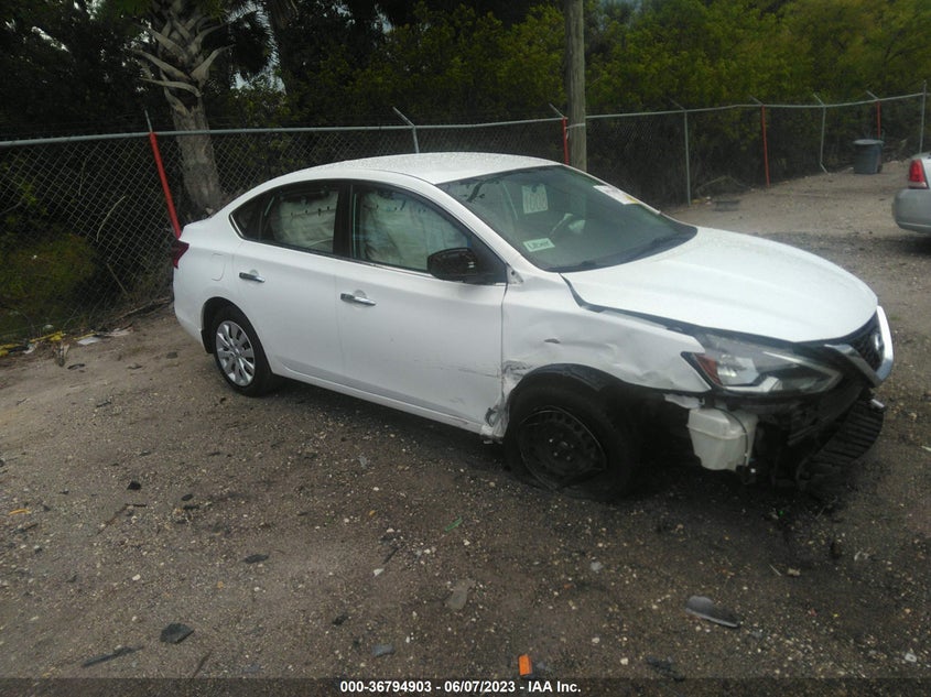 VIN 3N1AB7AP0JY317452 2018 NISSAN SENTRA S