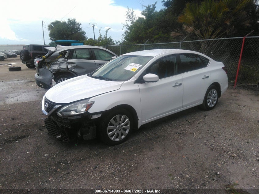 VIN 3N1AB7AP0JY317452 2018 NISSAN SENTRA S