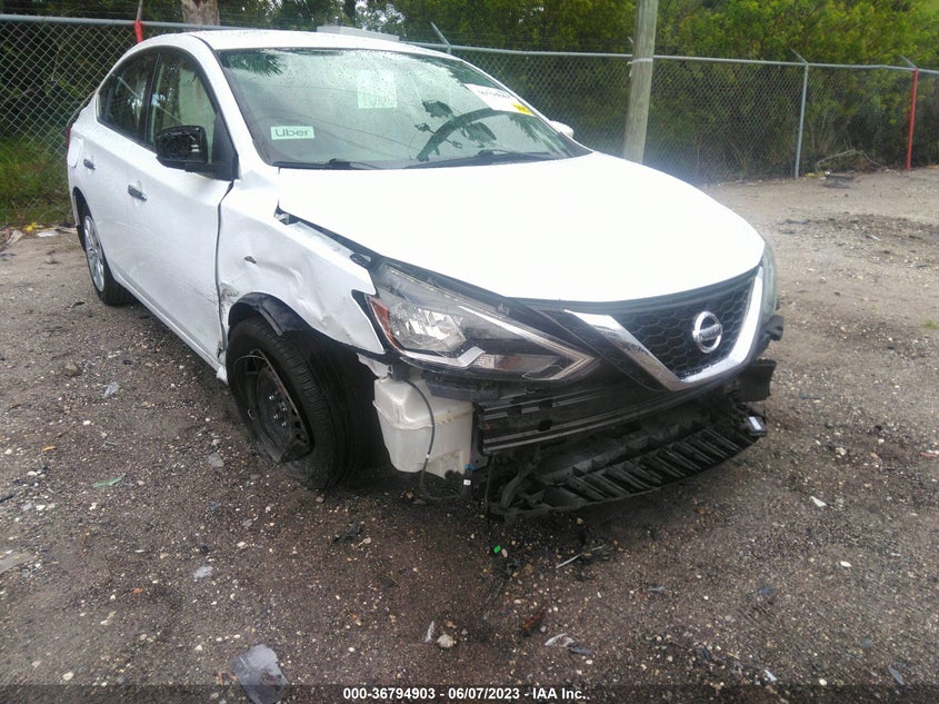 VIN 3N1AB7AP0JY317452 2018 NISSAN SENTRA S
