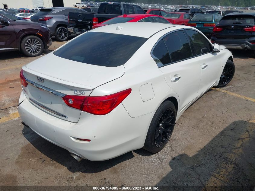 2017 INFINITI Q50 3.0T PREMIUM - JN1EV7AR4HM835524