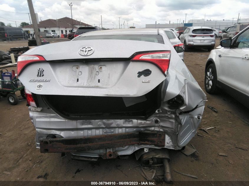 2014 TOYOTA COROLLA L/LE/S/S PLUS/LE PLUS - 2T1BURHE8EC208531