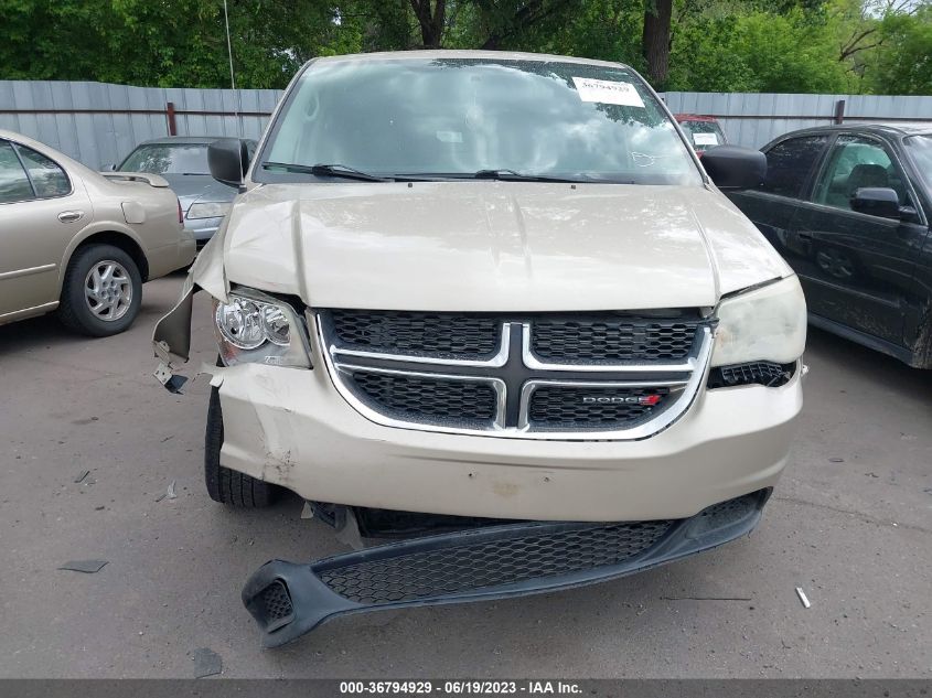2013 DODGE GRAND CARAVAN SE - 2C4RDGBG1DR598478