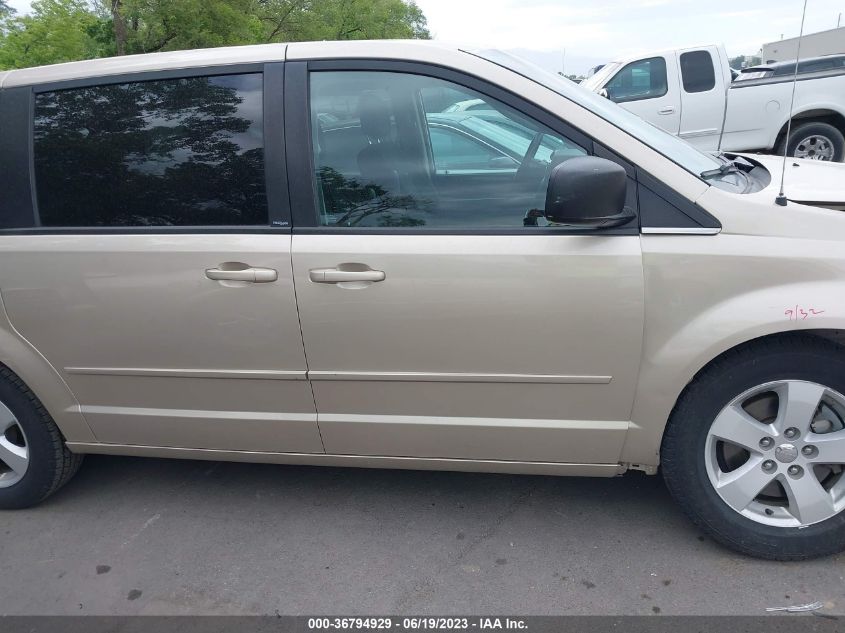 2013 DODGE GRAND CARAVAN SE - 2C4RDGBG1DR598478