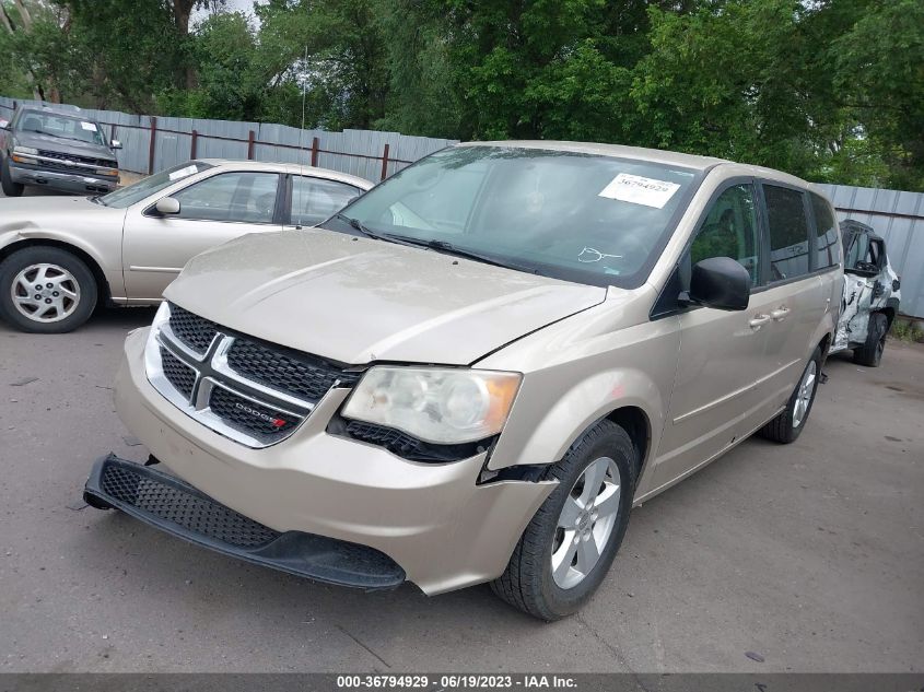 2013 DODGE GRAND CARAVAN SE - 2C4RDGBG1DR598478