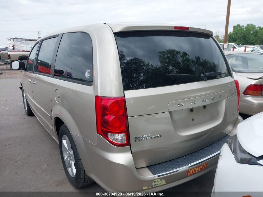 2013 DODGE GRAND CARAVAN SE - 2C4RDGBG1DR598478