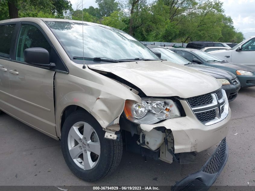 2013 DODGE GRAND CARAVAN SE - 2C4RDGBG1DR598478