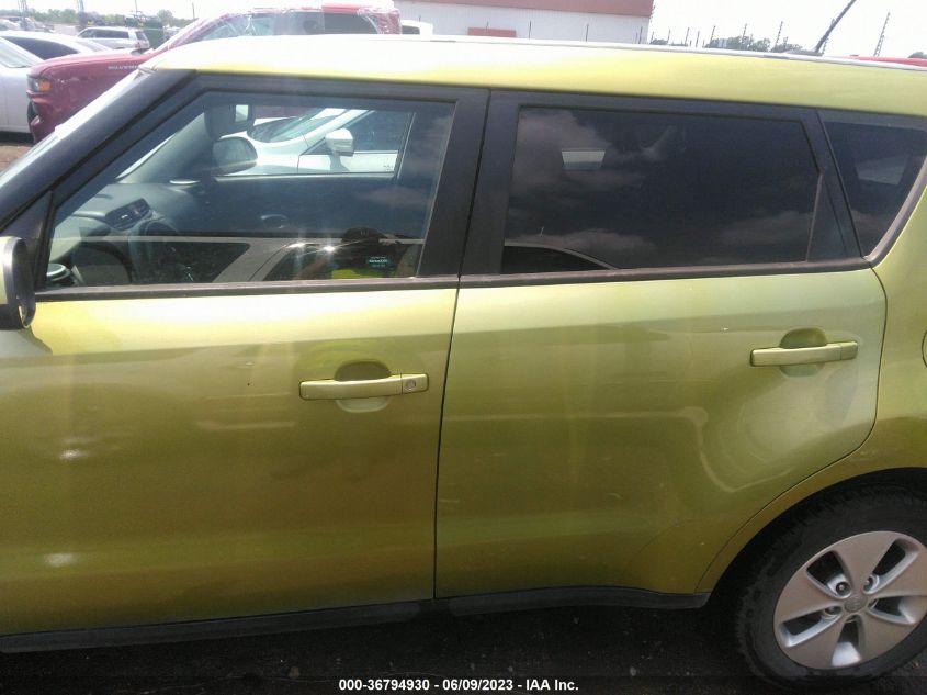 2015 KIA SOUL BASE - KNDJN2A2XF7811838