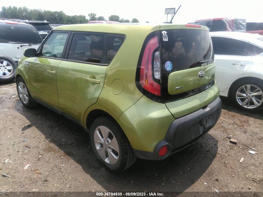 2015 KIA SOUL BASE - KNDJN2A2XF7811838