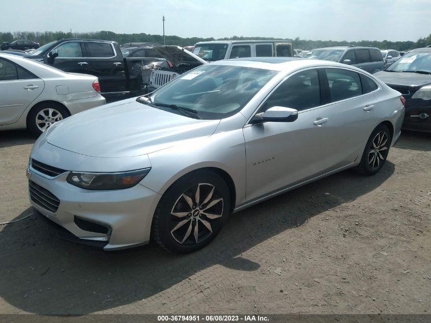 2016 CHEVROLET MALIBU LT - 1G1ZE5ST7GF199660