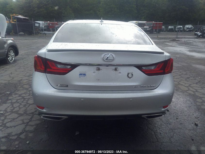 2013 LEXUS GS 350 - JTHCE1BL4D5016186