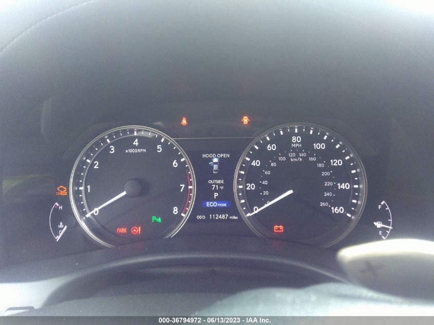 2013 LEXUS GS 350 - JTHCE1BL4D5016186