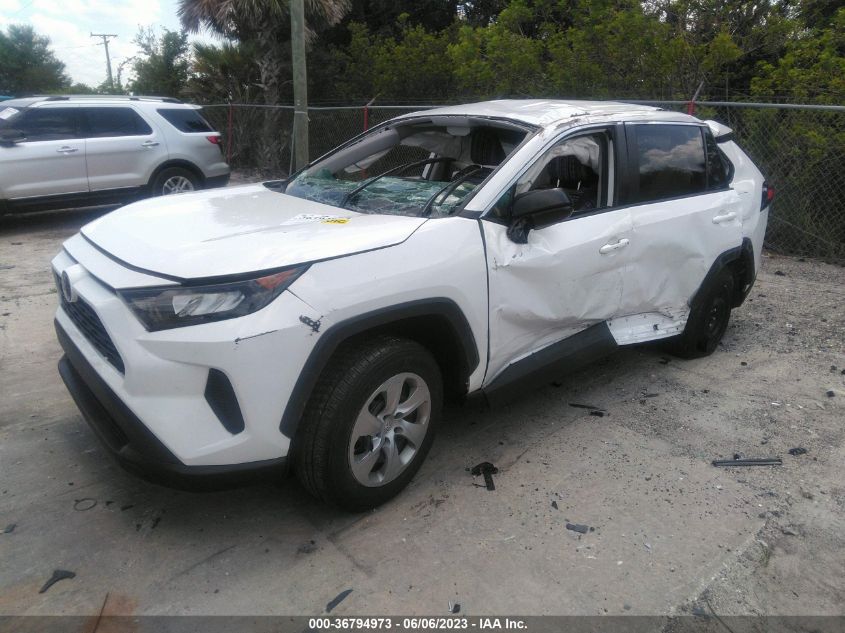 2021 TOYOTA RAV4 LE - 2T3H1RFV0MC132234