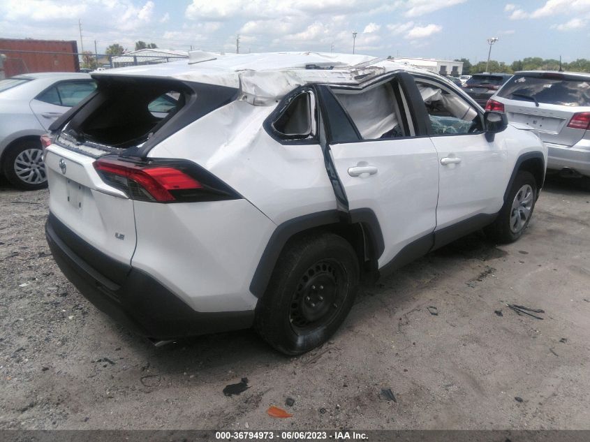 2021 TOYOTA RAV4 LE - 2T3H1RFV0MC132234