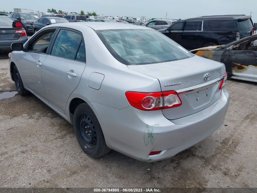 2013 TOYOTA COROLLA S/LE - 5YFBU4EE6DP187572