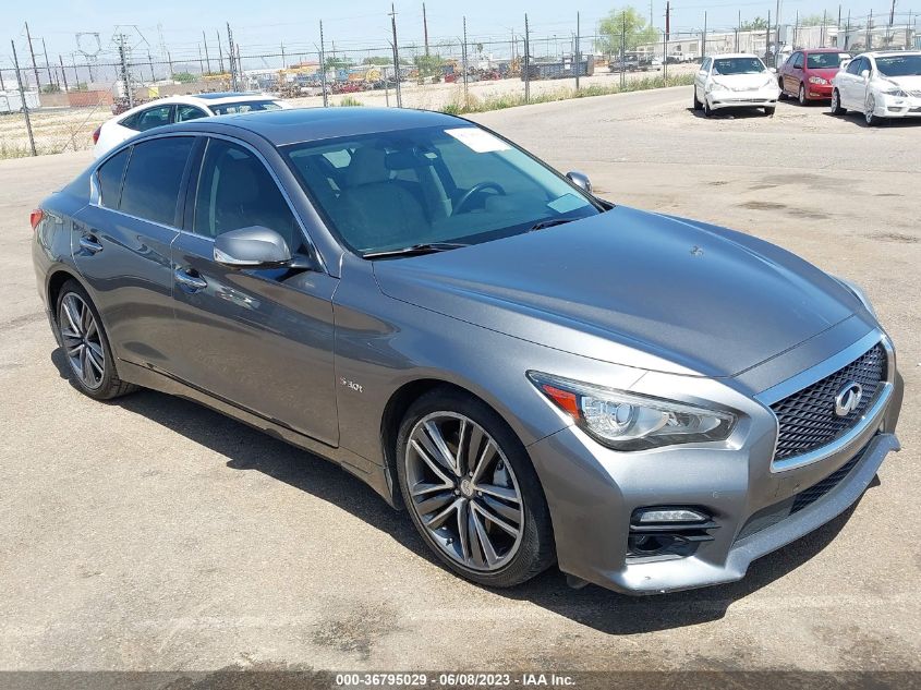 2016 INFINITI Q50 3.0T RED SPORT 400 - JN1FV7AP1GM420713