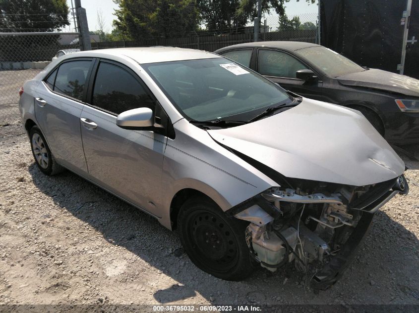 2016 TOYOTA COROLLA L/LE/S/S PLUS/LE PLUS - 2T1BURHE8GC628499