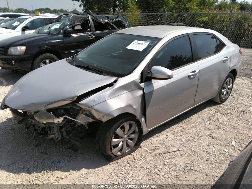 2016 TOYOTA COROLLA L/LE/S/S PLUS/LE PLUS - 2T1BURHE8GC628499