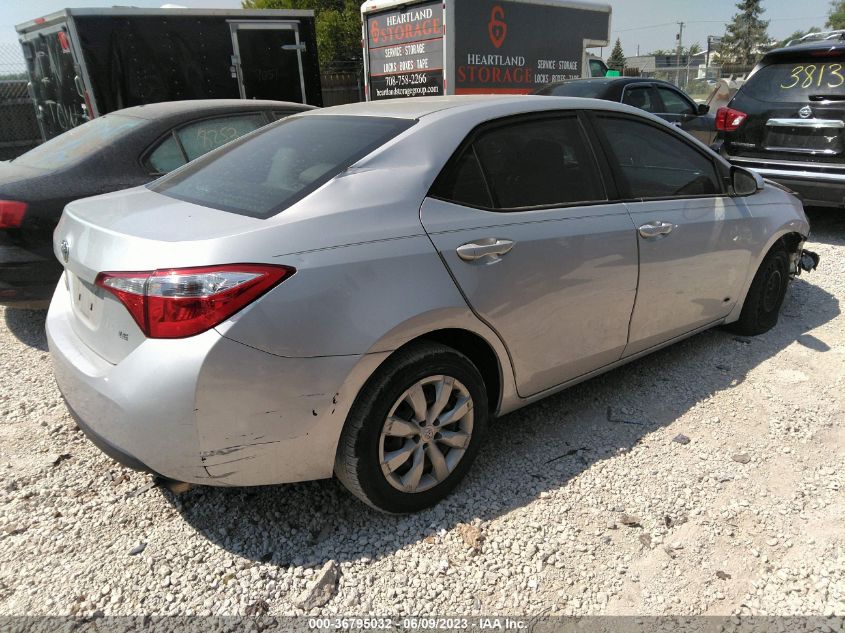2016 TOYOTA COROLLA L/LE/S/S PLUS/LE PLUS - 2T1BURHE8GC628499