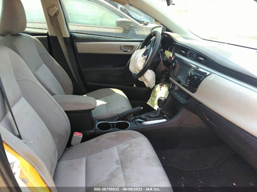 2016 TOYOTA COROLLA L/LE/S/S PLUS/LE PLUS - 2T1BURHE8GC628499