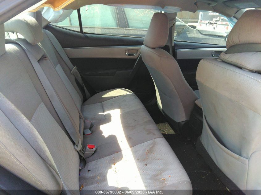 2016 TOYOTA COROLLA L/LE/S/S PLUS/LE PLUS - 2T1BURHE8GC628499