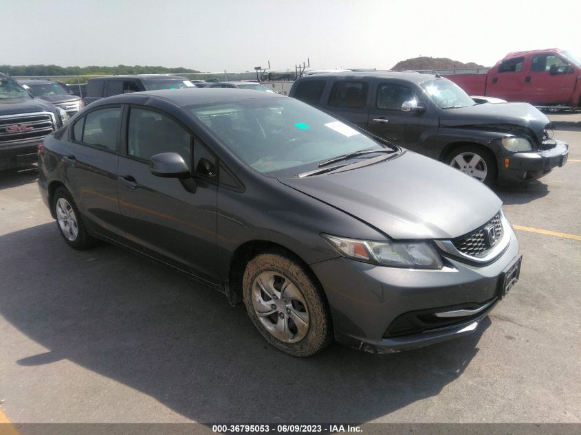 2013 HONDA CIVIC SDN LX - 2HGFB2F58DH575338