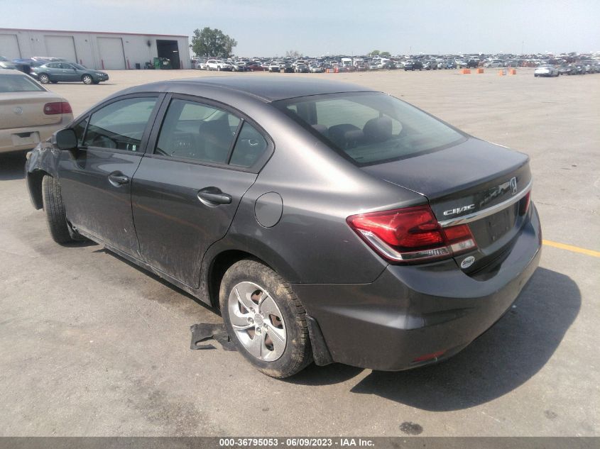 2013 HONDA CIVIC SDN LX - 2HGFB2F58DH575338