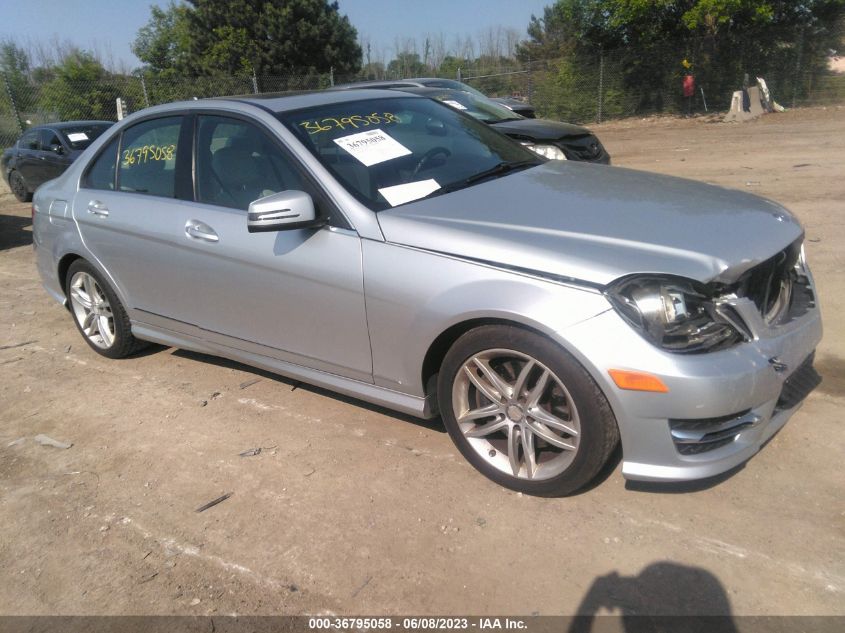 2013 MERCEDES-BENZ C-CLASS C 300 - WDDGF8AB1DG120940
