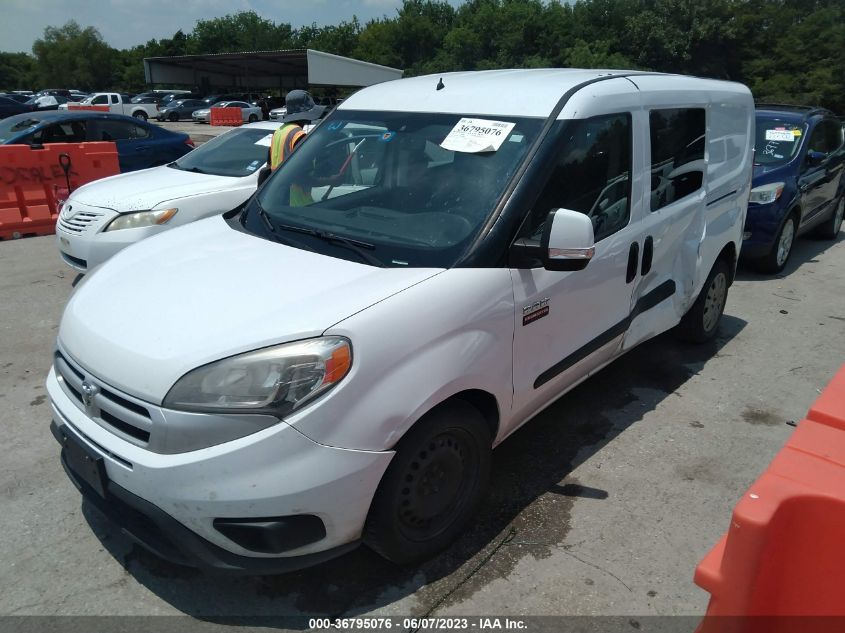 2016 RAM PROMASTER CITY CARGO VAN TRADESMAN SLT ZFBERFBT7G6B20882