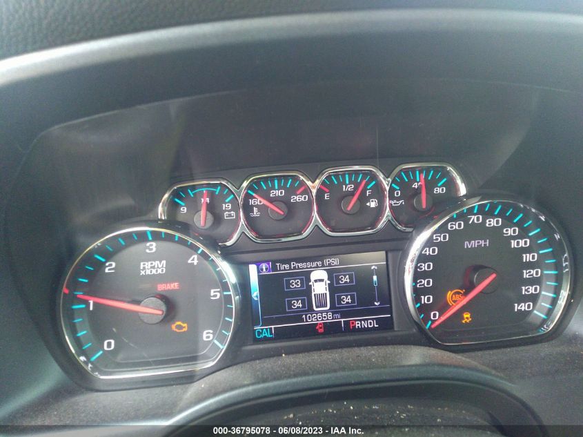 2017 CHEVROLET SILVERADO 1500 LT - 3GCPCREC1HG193358
